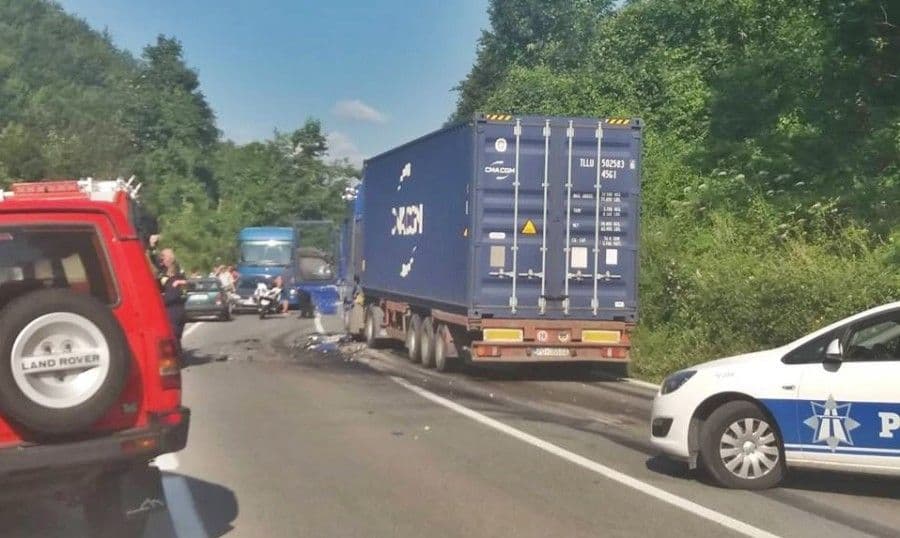 Udes na putu PG-KL: Poginula jedna osoba Foto: Antena M