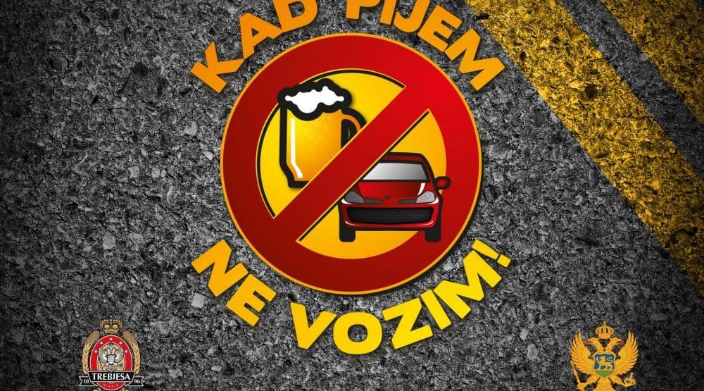 Počela kampanja "Kad pijem ne vozim" Počela kampanja "Kad pijem ne vozim"