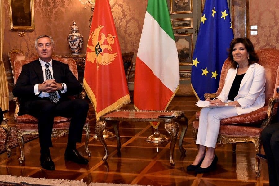 Italija podržava ulazak Crne Gore u EU Italija podržava ulazak Crne Gore u EU