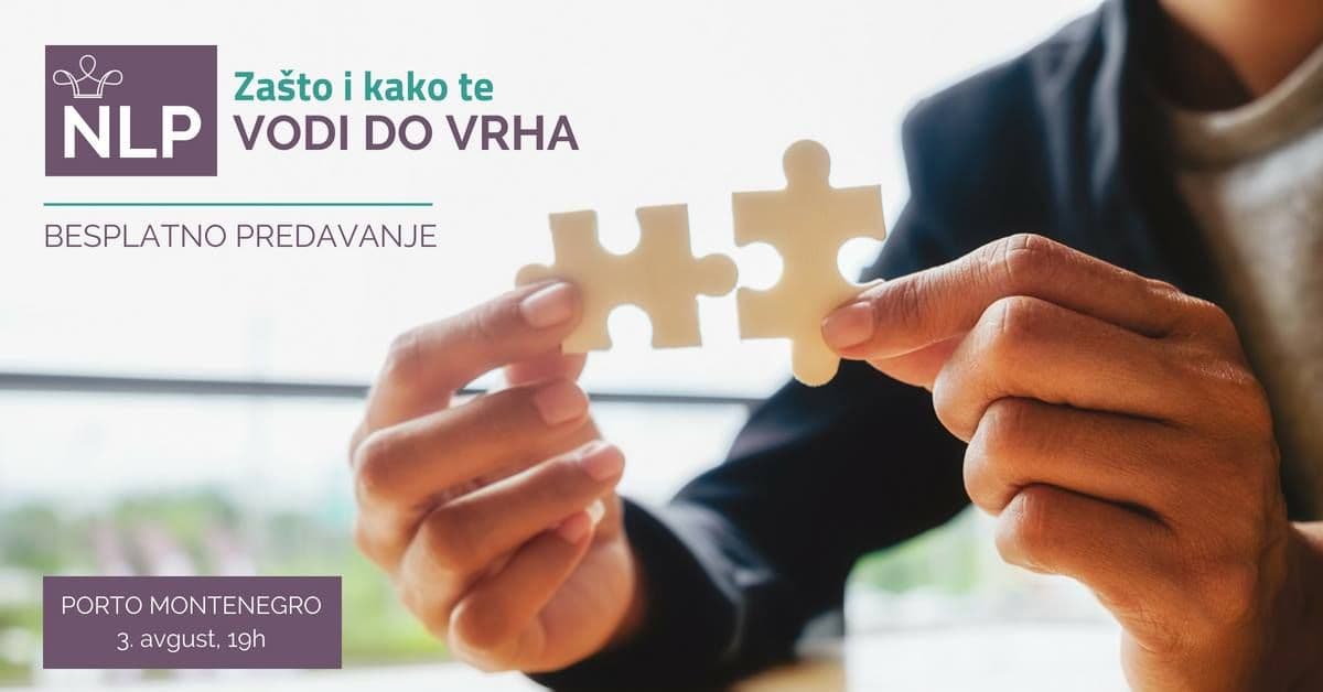 Besplatna predavanja o NLP-u i reikiju u Porto Montenegru Besplatna predavanja o NLP-u i reikiju u Porto Montenegru