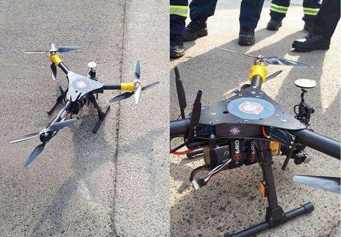 Dronom protiv požara Dronom protiv požara