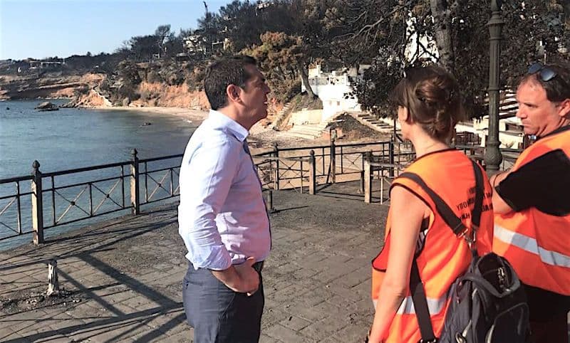 Cipras obišao Mati poslije tragedije Foto: http://greece.greekreporter.com