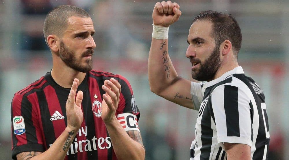 Bonući u Juventusu, Kaldara i Iguain u Milanu Bonući u Juventusu, Kaldara i Iguain u Milanu