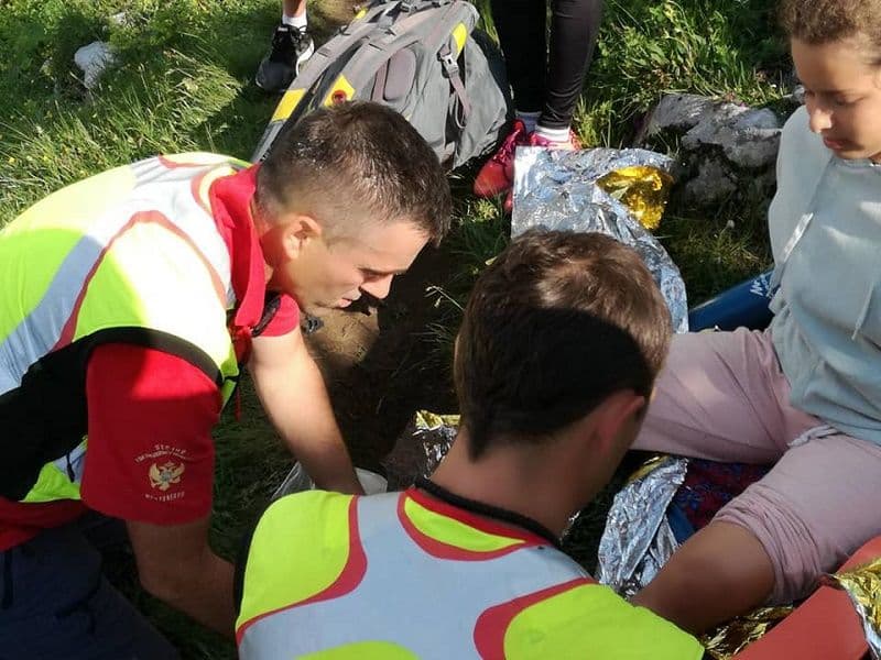 Završena akcija spasavanja na Durmitoru, djevojčica zbrinuta Završena akcija spasavanja na Durmitoru, djevojčica zbrinuta