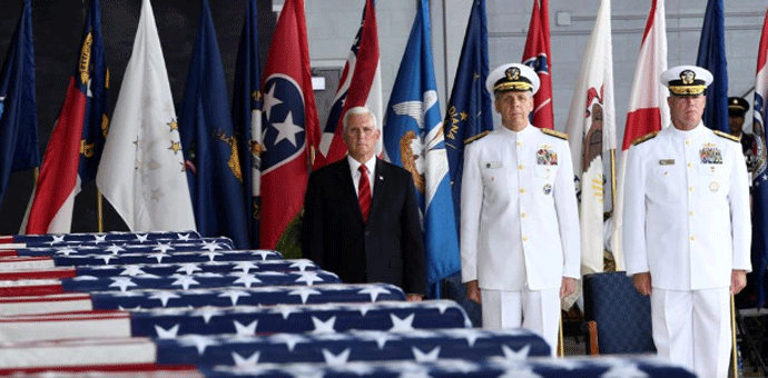 Pens dočekao posmrtne ostatke vojnika iz Korejskog rata Foto: REUTERS/Hugh Gentry