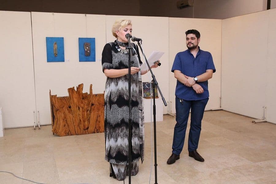 Predstavljeni umjetnički radovi "Anima oliva", slikara Jovana Jerkova Predstavljeni umjetnički radovi "Anima oliva", slikara Jovana Jerkova