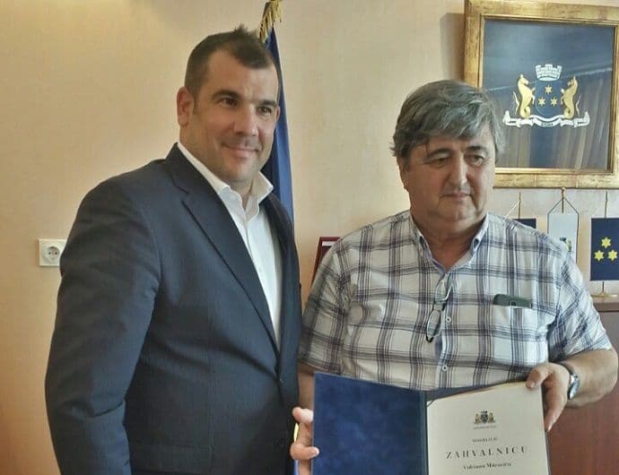 Krapović: Zahvalnica Vuksanu Mitroviću za doprinos u razvoju i promociji gastronomije Budve Krapović: Zahvalnica Vuksanu Mitroviću za doprinos u razvoju i promociji gastronomije Budve