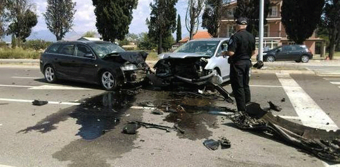 Povrijeđene četiri osobe Foto: Podgorički vremeplov