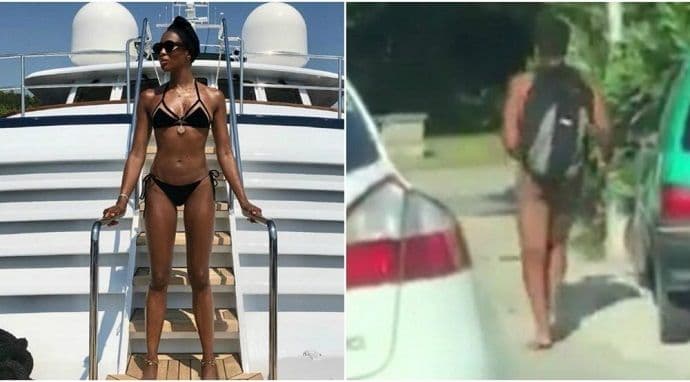 Tivćanima nagi turista interesantniji od Naomi Kempbel Tivćanima nagi turista interesantniji od Naomi Kempbel