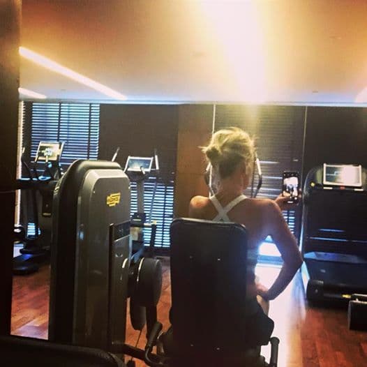 Zaharova u beogradskoj teretani: Skupljam snagu Zaharova u beogradskoj teretani: Skupljam snagu