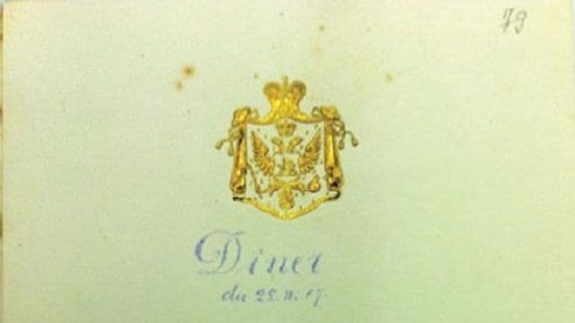 Francuska trpeza na crnogorskom dvoru Francuska trpeza na crnogorskom dvoru