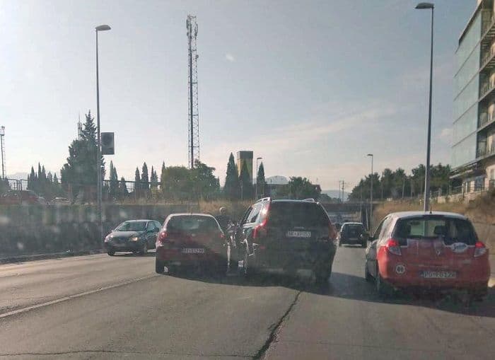 Udes u Podgorici Udes u Podgorici