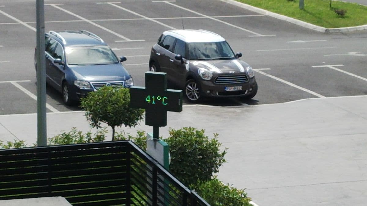 U Podgorici u 14 časova 41 stepen U Podgorici u 14 časova 41 stepen