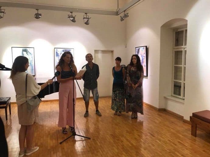 Otvorena izložba slika Natalije Pronine i Lidije Zarembe Otvorena izložba slika Natalije Pronine i Lidije Zarembe