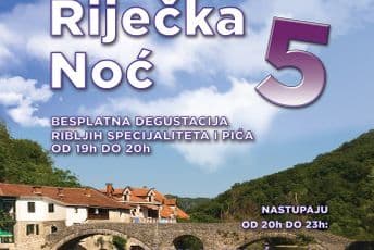 “Riječka noć” u subotu na šetalištu Rijeke Crnojevića