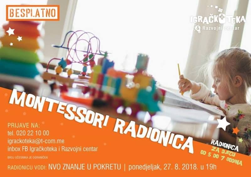 Tri radionice za djecu, jedna za roditelje Tri radionice za djecu, jedna za roditelje