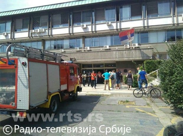 Nesreća u Narodnoj biblioteci, dvoje mrtvih Foto: RTS