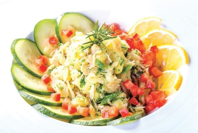 Bakalar na salatu sa krompirom Bakalar na salatu sa krompirom