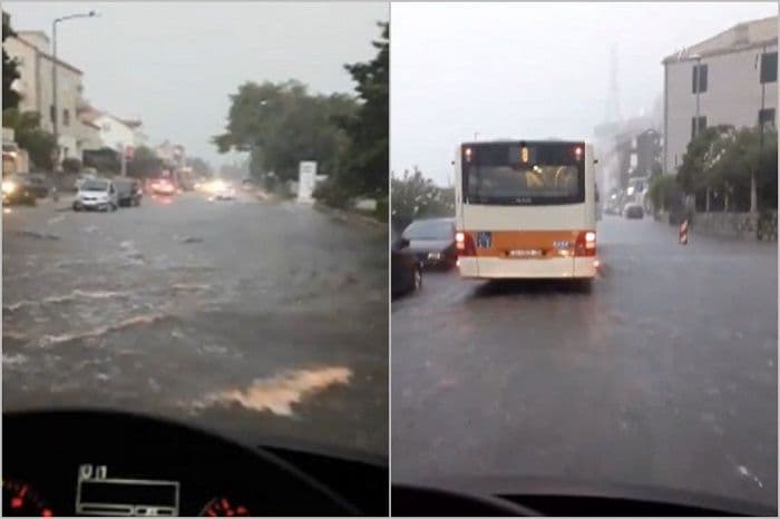 Grom pogodio turistu, Dubrovnik pod vodom, preusmjereni avioni Grom pogodio turistu, Dubrovnik pod vodom, preusmjereni avioni