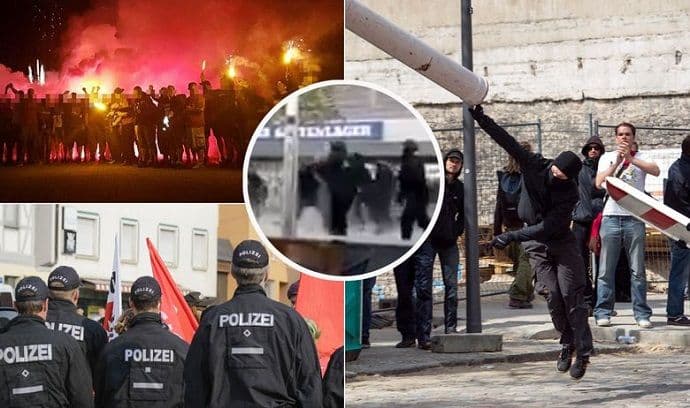 Huligani tukli sve koji im nijesu izgledali kao Njemci Huligani tukli sve koji im nijesu izgledali kao Njemci