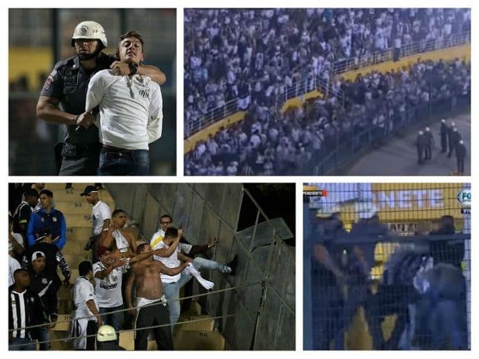 Policija zaustavila stampedo, topovski udari, tuča, uboden navijač Policija zaustavila stampedo, topovski udari, tuča, uboden navijač