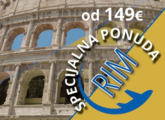 MA nudi specijalnu ponudu za povratne karte na relaciji Podgorica – Rim MA nudi specijalnu ponudu za povratne karte na relaciji Podgorica – Rim
