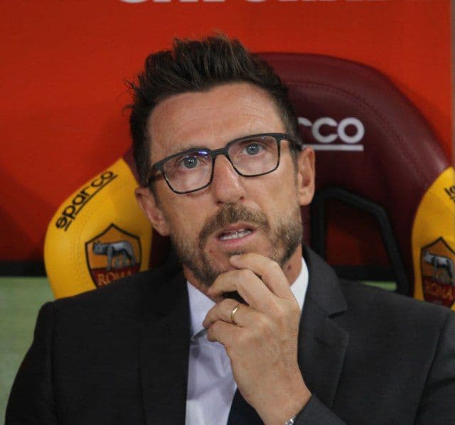 Trener Rome polomio šaku proslavljajući izjednačujući gol Foto: Getty Images