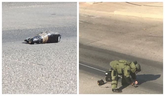 SAJ uklonio sumnjivi paket sa ulice u Baru SAJ uklonio sumnjivi paket sa ulice u Baru