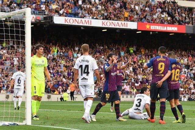 Barselona demolirala Uesku Foto: David Ramos/Getty Images