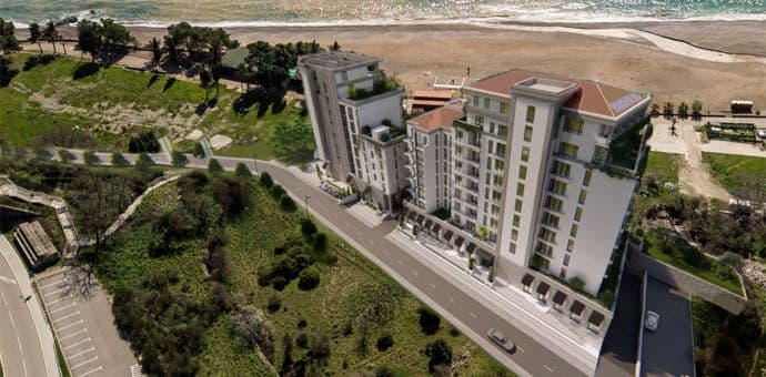 Grade 150 apartmana u Bečićima Grade 150 apartmana u Bečićima