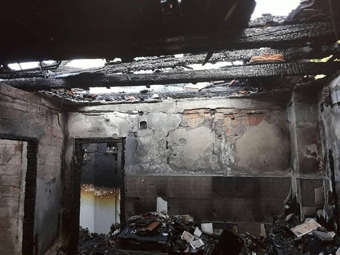 Izgorjela kuća u Herceg Novom Izgorjela kuća u Herceg Novom