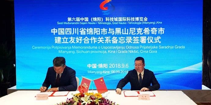 Potpisan Memorandum o saradnji Nikšića i Mjenjanga Potpisan Memorandum o saradnji Nikšića i Mjenjanga