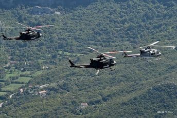 Novi helikopteri iz vazduha nad Podgoricom