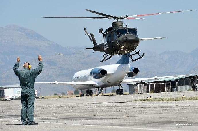 Novi helikopteri iz vazduha nad Podgoricom Novi helikopteri iz vazduha nad Podgoricom