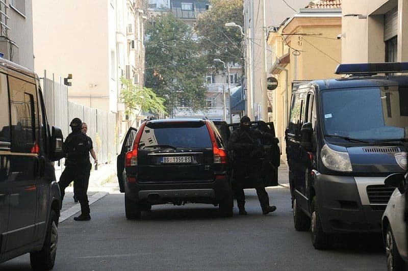 Jovica Vukotić dovezen u Viši sud u Beogradu Jovica Vukotić dovezen u Viši sud u Beogradu