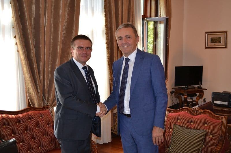 Žugić sa predstavnicima Njemačke banke o novom projetku za jačenje stabilnosti  Žugić sa predstavnicima Njemačke banke o novom projetku za jačenje stabilnosti