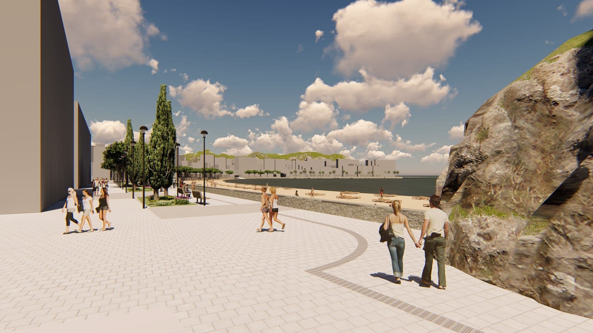 Idejni projekat šetališta u Rafailovićima (FOTO) Idejni projekat šetališta u Rafailovićima (FOTO)