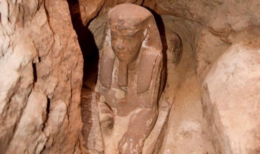 Arheolozi u Egiptu pronašli statuu sfinge Arheolozi u Egiptu pronašli statuu sfinge