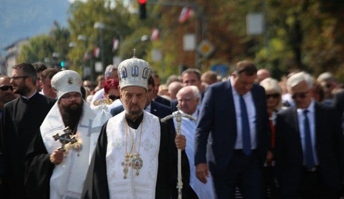 Penzionisani vladika Kačavenda predvodio litiju u Banjaluci Penzionisani vladika Kačavenda predvodio litiju u Banjaluci