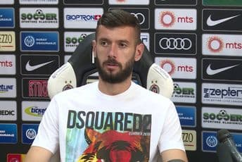 Crnogorska stijena na sredini terena