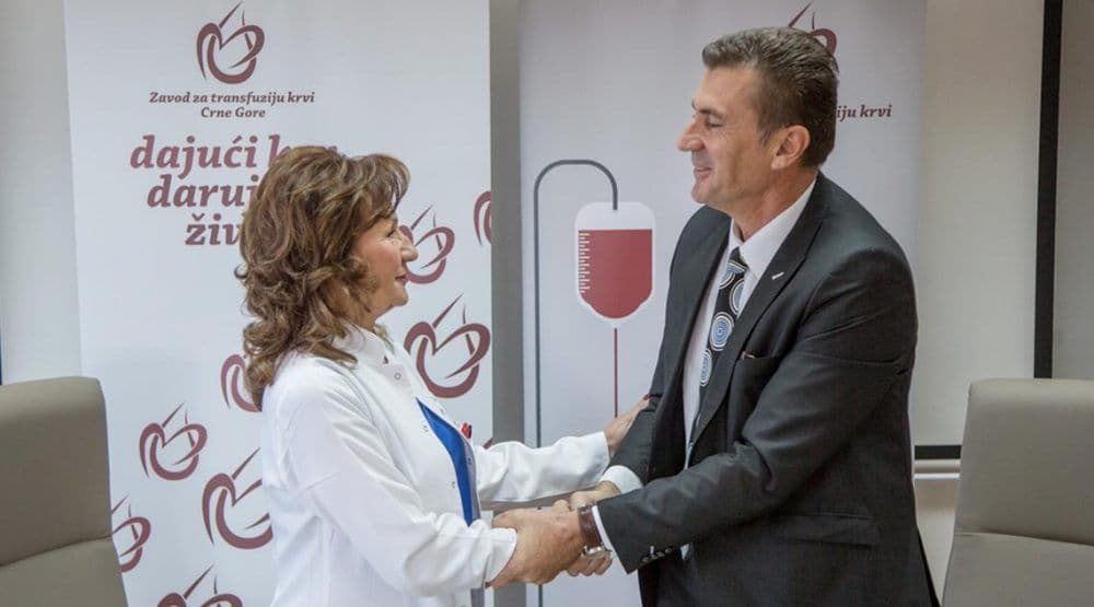 Memorandum o saradnji doprinijeće stabilnim zalihama krvi Memorandum o saradnji doprinijeće stabilnim zalihama krvi