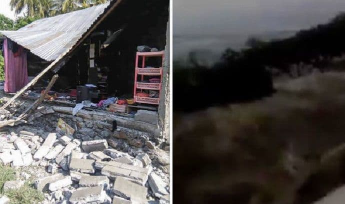 Pogledajte trenutak kada cunami udara u obalu Pogledajte trenutak kada cunami udara u obalu