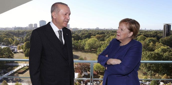 Protest u Kelnu zbog dolaska Erdogana Protest u Kelnu zbog dolaska Erdogana