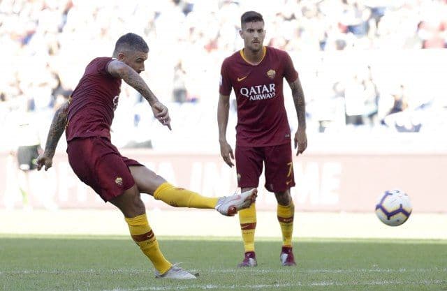 Roma slavila u derbiju Rima Foto: Tanjug / AP Photo/Andrew Medićini