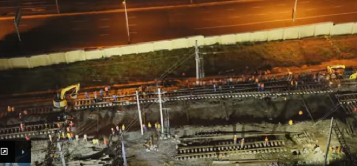 Prugu od 37 km napravili za pet sati Prugu od 37 km napravili za pet sati