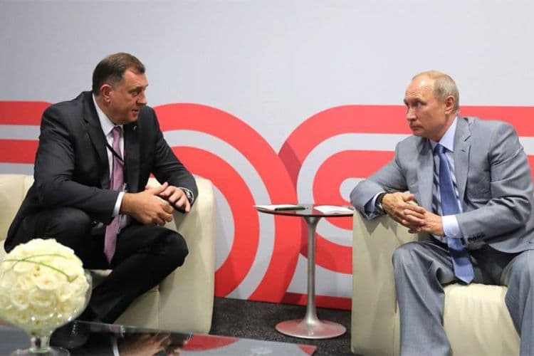 Dodik: Za naš narod bi bilo katastrofalno da izgubi pažnju Rusije Foto: Facebook SNSD