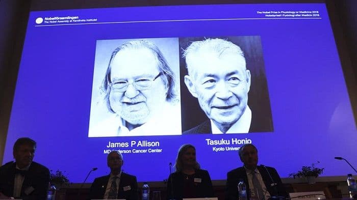 Nobelova nagrada za medicinu za otkrića u borbi protiv raka Nobelova nagrada za medicinu za otkrića u borbi protiv raka