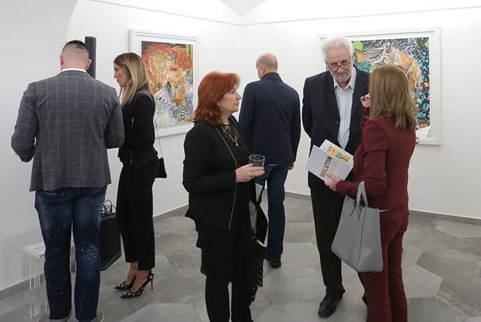 Izložba "Običan malecki san" Milutina Obradovića otvorena u Ljubljani Izložba "Običan malecki san" Milutina Obradovića otvorena u Ljubljani