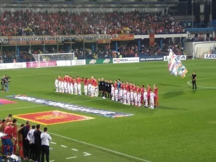 Srbija na krilima Mitrovića do pobjede pod Goricom Srbija na krilima Mitrovića do pobjede pod Goricom