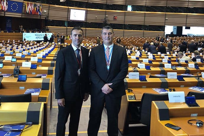 Radovanović na Evropskom parlamentu preduzeća u Briselu Radovanović na Evropskom parlamentu preduzeća u Briselu